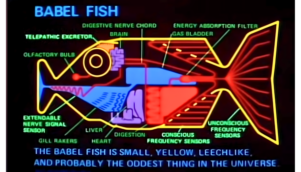 Babel Fish from The Hitchhiker's Guide to the Galaxy